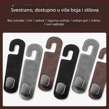 Skriveni držač na stražnjem dijelu sjedala automobila – tekstualni interijer dekor i pohrana, C.bliss, lagani luksuz