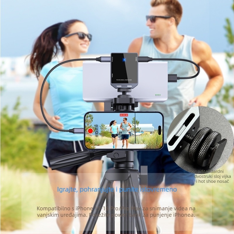 Kućište za SSD M.2 NVMe, podrška dvostrukom protokolu, USB 3.2 Gen2, metalno kućište, 10Gbps prijenos, 1 godina jamstva