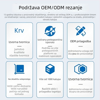 Create blue US221 kućište za 2,5-inčni HDD USB 3.1, ABS, podržava do 6TB
