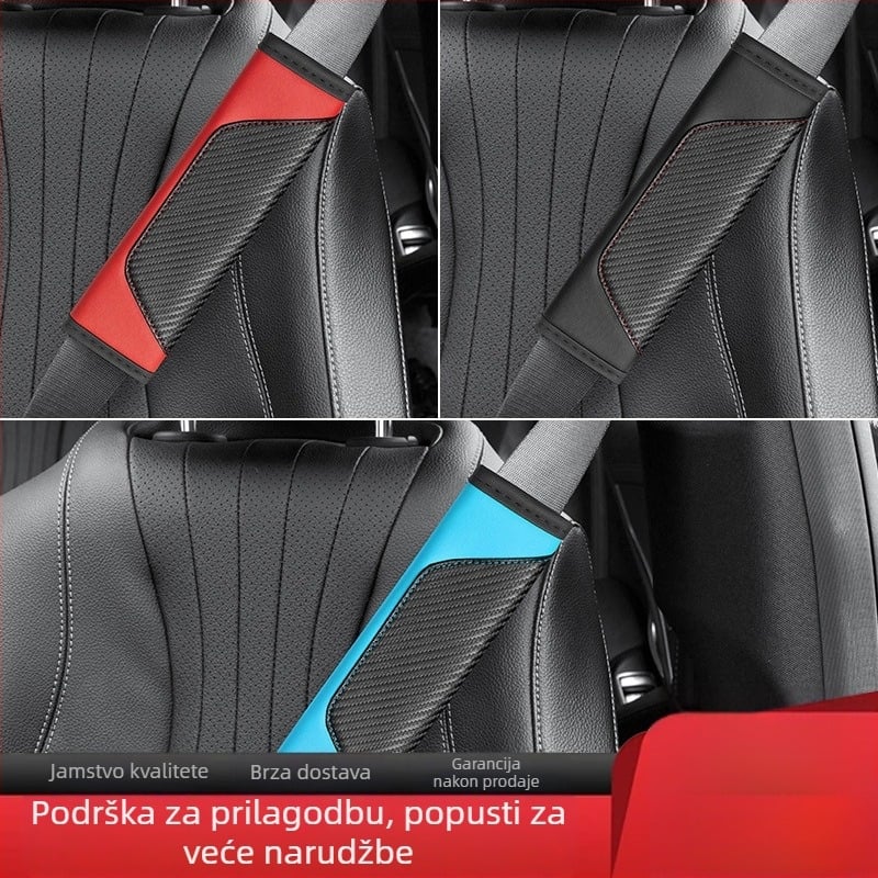 PU materijal za ramenski dio auto sigurnosnog pojasa – Car Sail Family; prilagodba dostupna; težina 0.2; materijal PU
