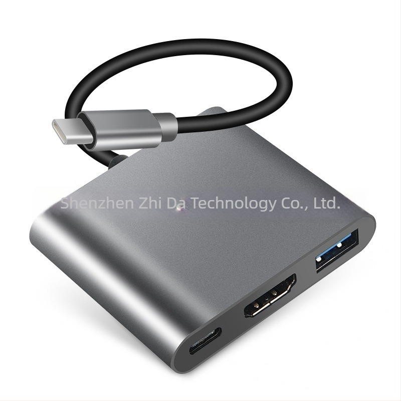 ZEADOW ZD1002 Type-C na HDMI 4K Docking Station USB 3.0 PD Brzo punjenje