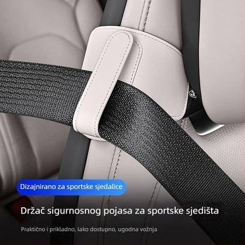 Regulator produženja sigurnosnog pojasa automobila – kukica za sportsko sjedalo, elastični limiter, 100% pamuk
