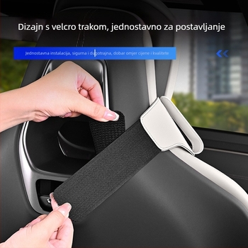 Regulator produženja sigurnosnog pojasa automobila – kukica za sportsko sjedalo, elastični limiter, 100% pamuk