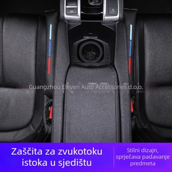 Jastuk za naslon za glavu, jastučić za rame i trakica za spoj – auto unutarnji dodatak, polipropilen, punilo od prirodnih vlakana, nordijski stil, prilagodljiv