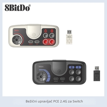 Bežični gamepad PCE2.4G za Switch – Bluetooth veza, USB sučelje, težina 76 g, 1 igrač