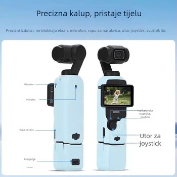 Pocket3 Silikonsko zaštitno kućište za kameru s gimbalom