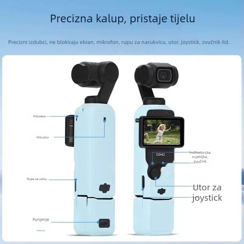 Pocket3 Silikonsko zaštitno kućište za kameru s gimbalom