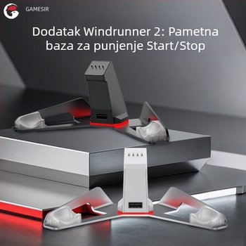 GameSir Windrunner 2 bežični punjač za upravljač s pametnim pokretanjem/zaustavljanjem napajanja (Type-C)