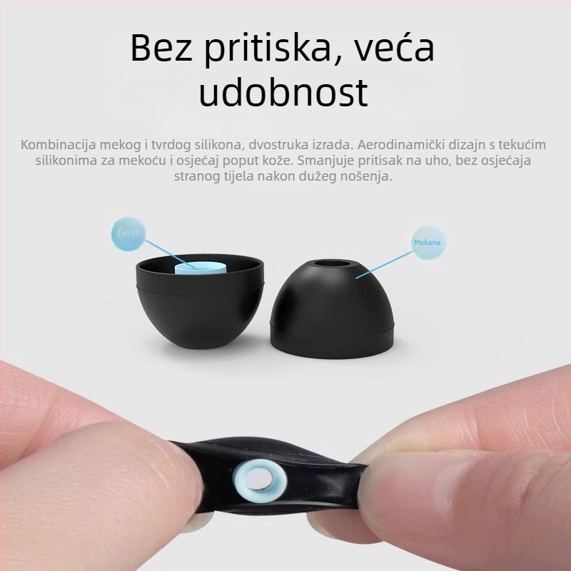 Silikonski ušni kapci za Sony C200 Bluetooth slušalice — silikon kućište, OEM prerada, podrijetlo Shenzhen