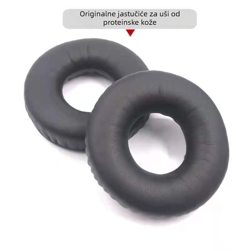 Jastučići za uši za Sennheiser HD25-1 II/HD25/HD25 SP/25SP-II; pjenasti jastučići; mekani i udobni; OEM spremni; pakirani u PP vrećicu