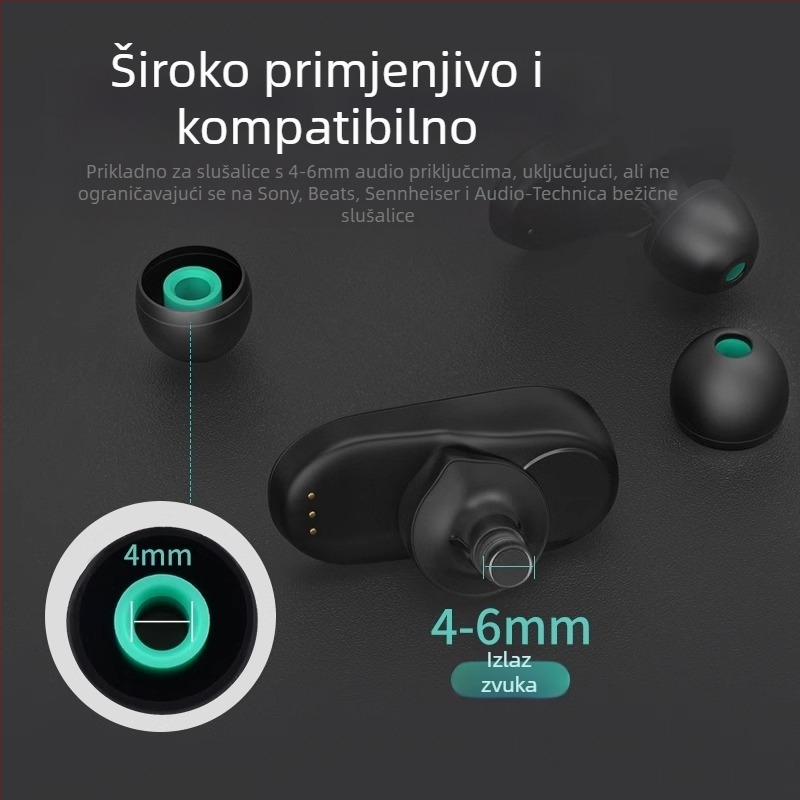 Silikon kapsa za slušalice Ear cap | Tip: Silicone cover; Model: Ear cap; Kompatibilnost: Headphones; OEM obrada; Uvedeno na tržište: 2024