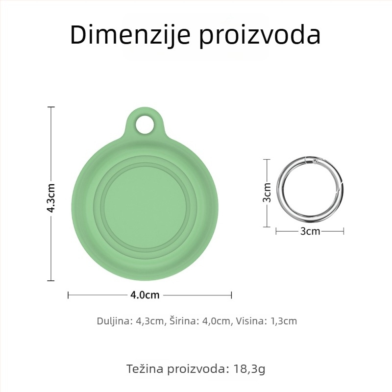 Silikonska futrola za Motorola Moto Tag protiv gubitka, zaštita od padova, prilagodljiva prema nacrtu