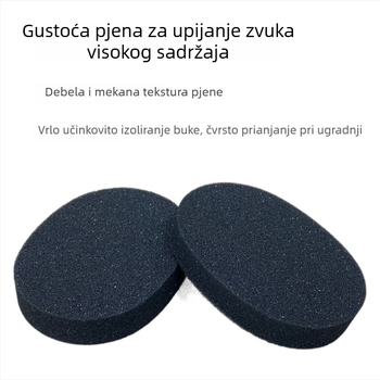 3M zvučno izolacijska vata za slušalice PELTOR X2A/X3A/X4A/H6A, mekana i udobna