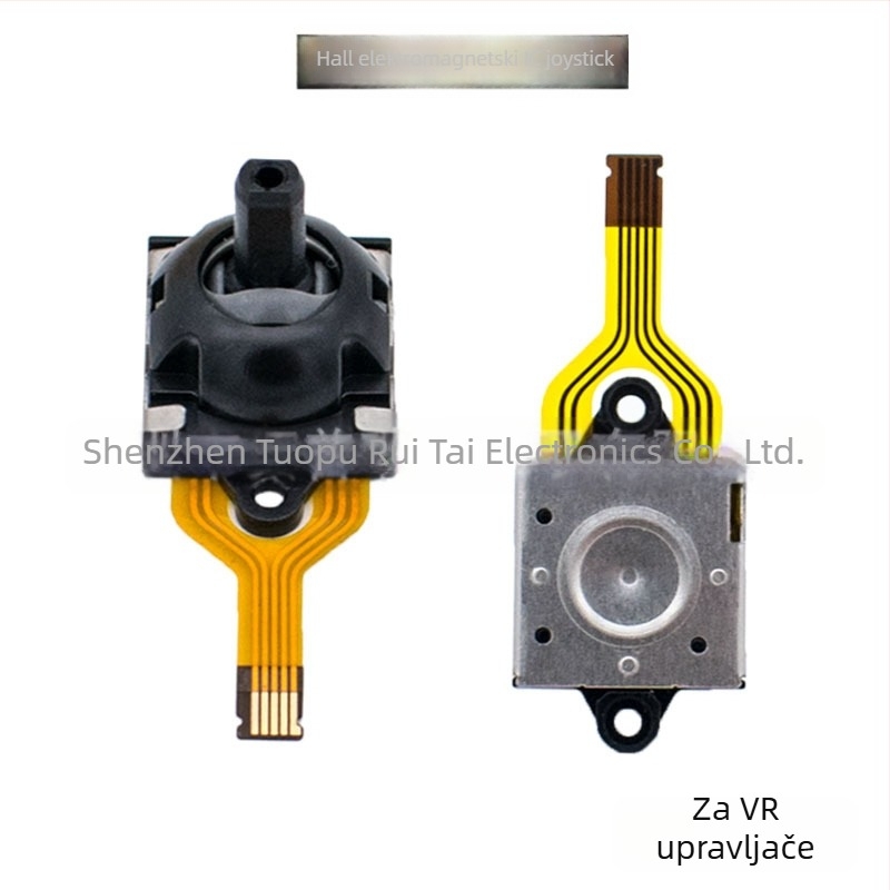 VR držač s Hall rocker, kabelski interfejs, plast + hardver, težina 1,7 g