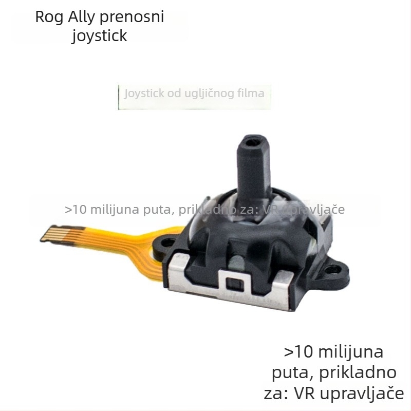 VR držač s Hall rocker, kabelski interfejs, plast + hardver, težina 1,7 g