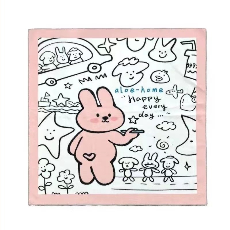 Kozmetička torbica s velikim kapacitetom, poliester materijal, karikatura dizajn, Silent love branda, unisex