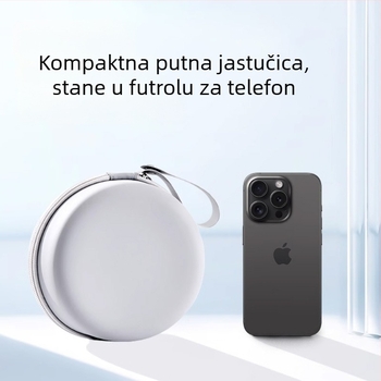 Memory Foam U-oblik jastuk za putovanje s navlakom Milk Silk, moderni minimalistički dizajn, težina 0.5–1.0 kg