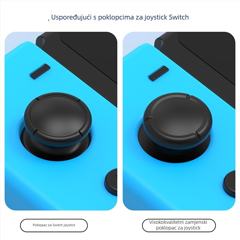 Joy-Con kapica za zamjenu za Switch/OLED/Lite | Materijal TPE | Novi proizvod