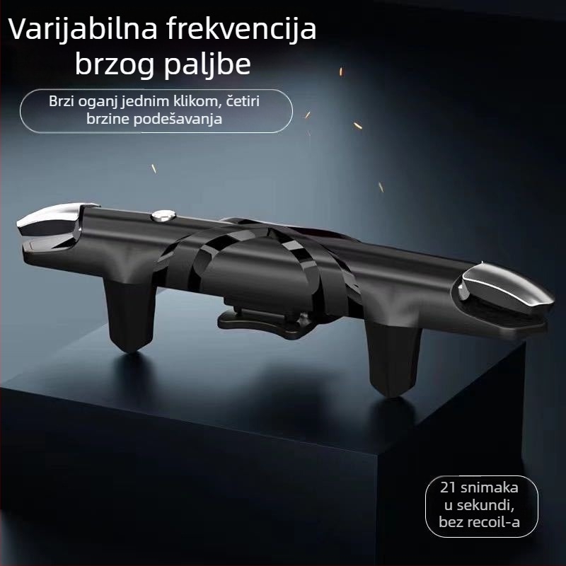 G5 gaming joystick, Type-C sučelje, bežično povezivanje, ABS+metalno kućište, hlađenje, kompatibilan sa pametnim telefonima