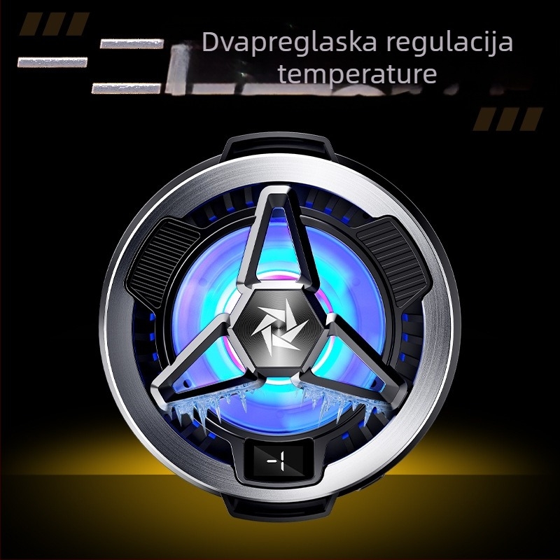 SL05 hladnjak za mobitel s magnetskom trakom, bežično punjenje i poluvodičko hlađenje – ponovno napajanje, univerzalno za pametne telefone i tablete