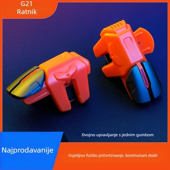 G21 šestoprstni gamepad s mehaničkim tipkama i kontrolom odskoka, bežični