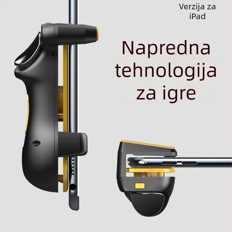 Držač za mobilne igre s dizajnom ravnog kapacitiviteta, dodirni zaslon, ABS kućište, težina 100 g, bez vibracija
