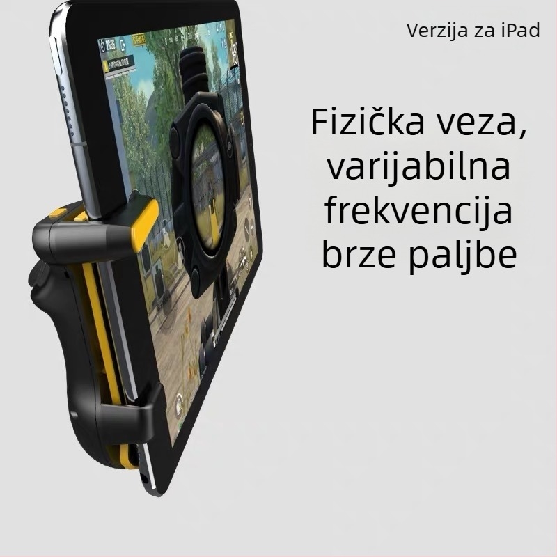 Držač za mobilne igre s dizajnom ravnog kapacitiviteta, dodirni zaslon, ABS kućište, težina 100 g, bez vibracija