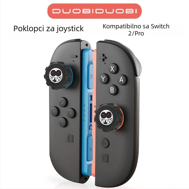 Switch2 silikonska zaštitna kapica za joystick, silikonski materijal, mogućnost prilagodbe, zaštita joysticka
