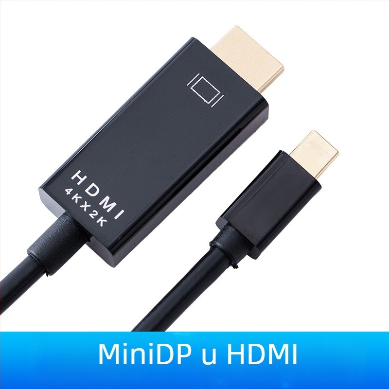 Mini DP na HDMI kabel, 1,8 m, bakreni vodovi, zlatni priključci, DP na HDMI adapter, HYX-48