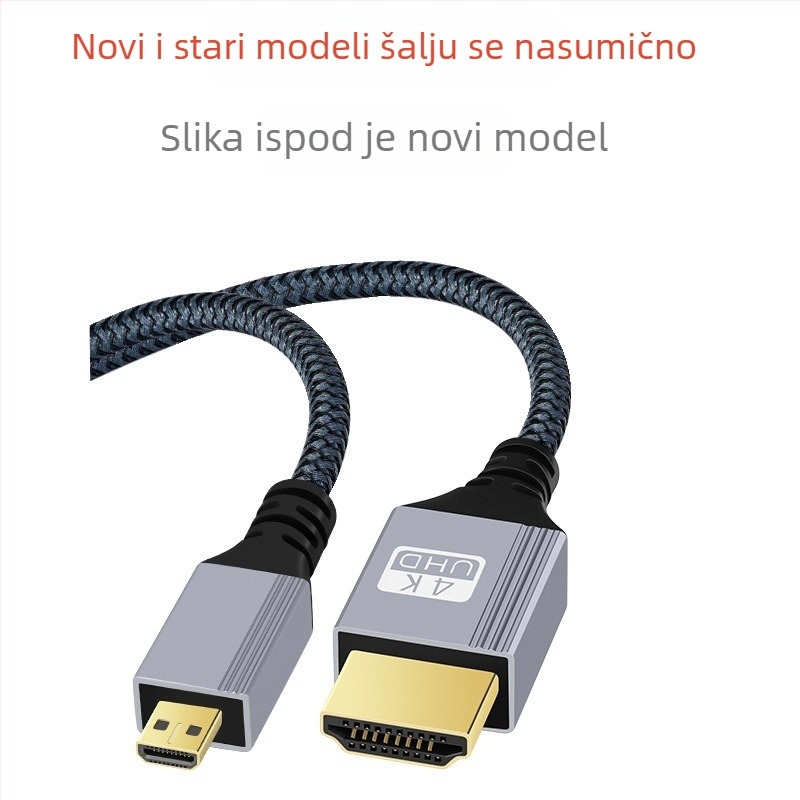 Kabel Micro HDMI na HDMI 2.0 za tablete, kamere, monitore i projektore – 4K veza