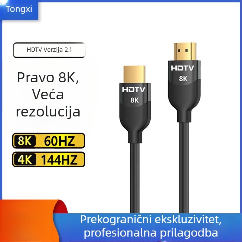 HDMI 2.1 kabel – 8K/60Hz za televizore, set-top boxe, računalne monitore i projektore