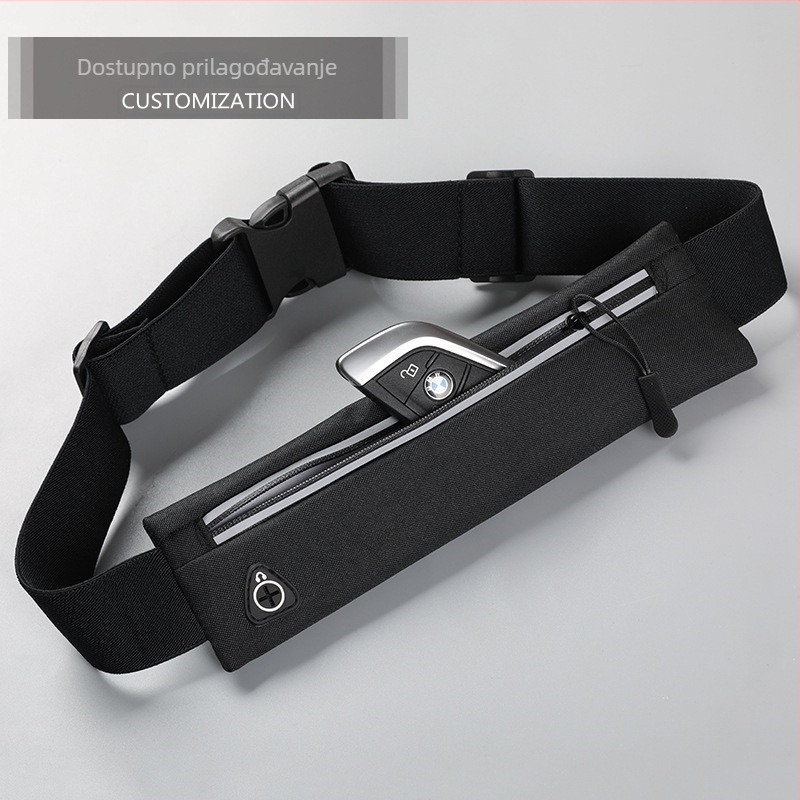 Unisex pojasna torbica za telefon, poliester, vodootporna, prozračna, ultra lagana, protiv krađe