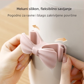 FaSoLa držač utičnice za kućanske uređaje — klip za kabel i organizator kablova za kuhinju s dizajnom mašne