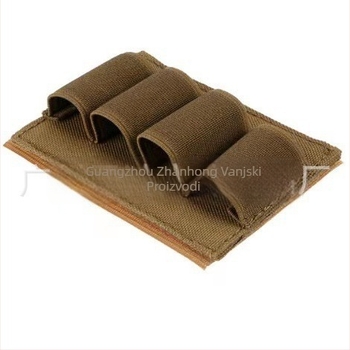 Taktična torbica za pojas sa zatvaranjem na Velcro i elastičnim pretinčem – otporna na habanje, proširiva, najlonska tkanina s podstavom za vanjske sportske aktivnosti