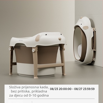 Magebaby Sklopiva dječja kadica za kupanje, PP materijal