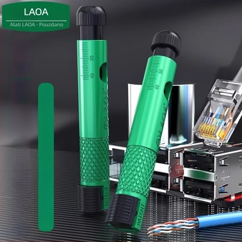 Organizator mrežnih kablova u obliku olovke — Razdvajanje linija i skidanje izolacije, Težina 0.02