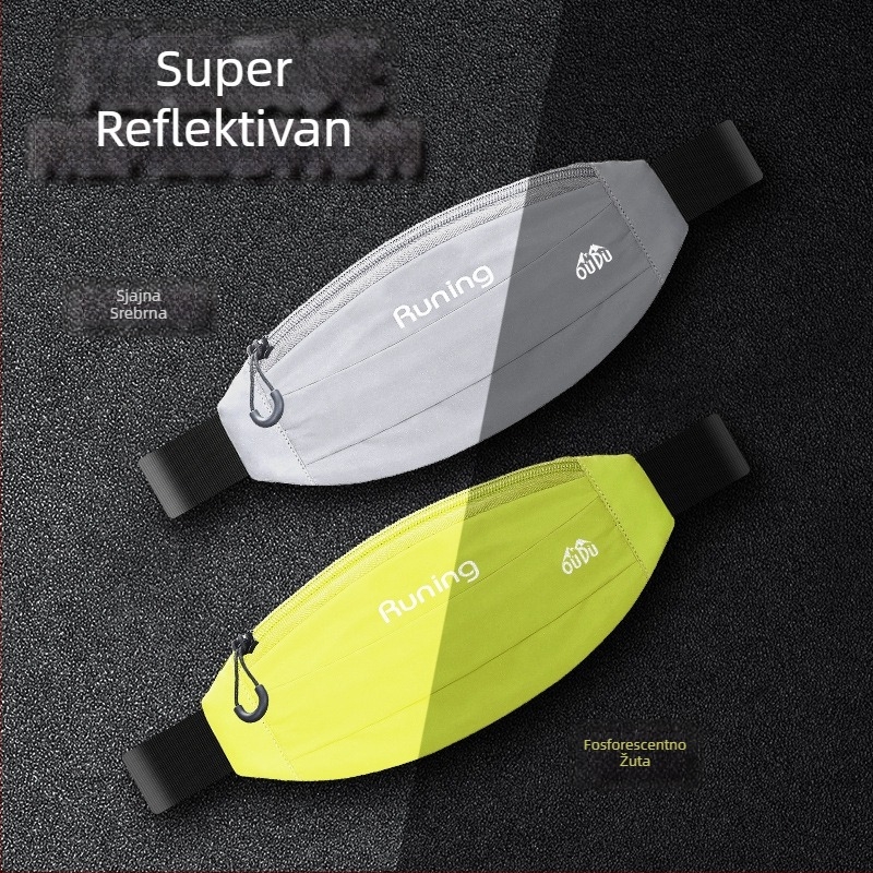 Oduk sportska pojas torba – reflektirajući materijal, vodootporna, ultra lagana, proširiva, smanjenje opterećenja; za vanjske sportove