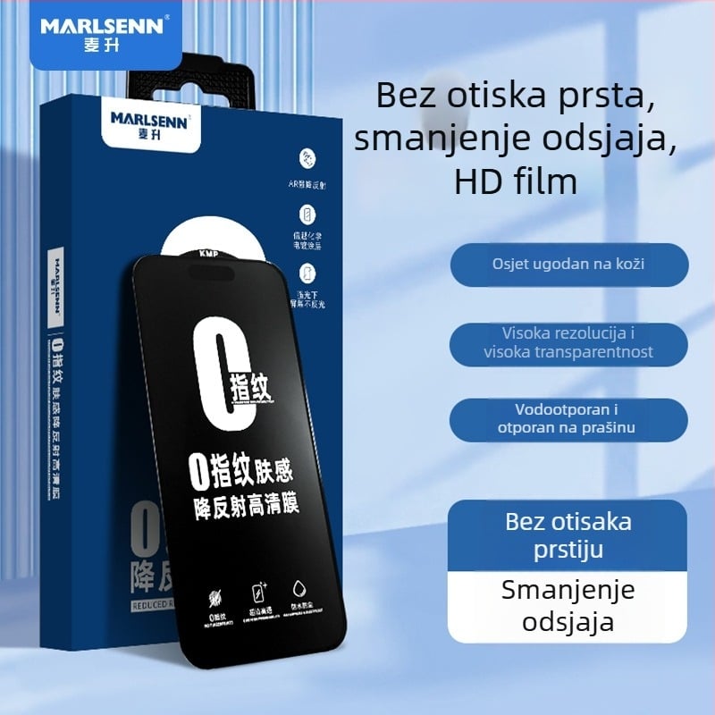 Zaštitno staklo prednjeg zaslona za iPhone 14 Pro Max – HD, otporan na otiske prstiju, puni zaslon