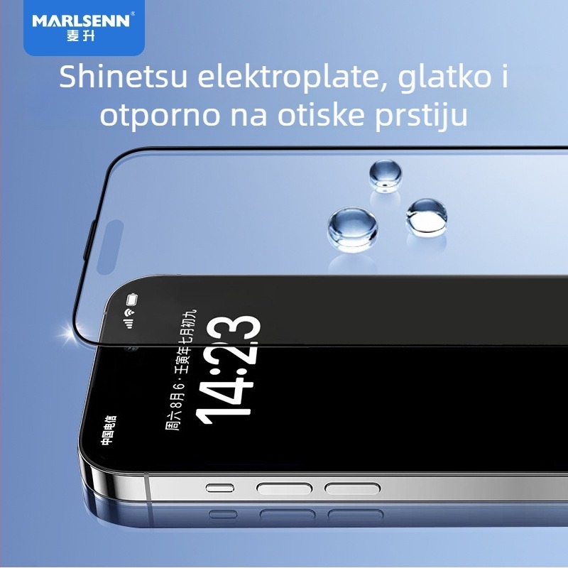 Zaštitno staklo prednjeg zaslona za iPhone 14 Pro Max – HD, otporan na otiske prstiju, puni zaslon