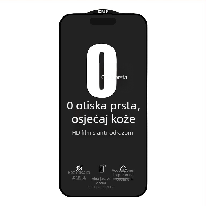 Zaštitno staklo prednjeg zaslona za iPhone 14 Pro Max – HD, otporan na otiske prstiju, puni zaslon