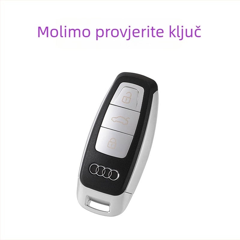 Audi C futrola za ključ – TPU, kožnim uzorkom, visoke kvalitete, za A6/A7/A8L