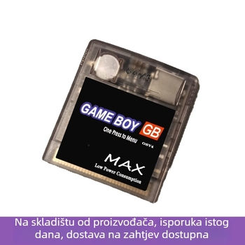 OSV4 GBC Game kartica za Game Boy Color – 8GB s igrama, ABS kućište, kartični interfejs