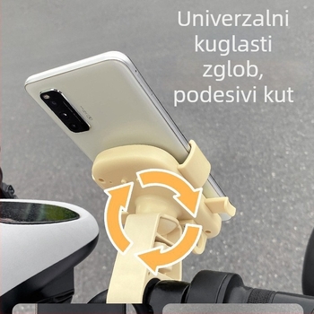 Držač za telefon u automobilu – Brend: Friendly; Materijal: Plastika; Stil: Jednostavan
