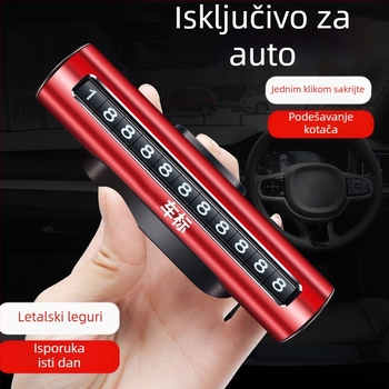 Privremena ploča za parkiranje za Toyota Avalon, RAV4, Camry, CH-R, Levin — metal, marka Shadow, bez prilagođavanja