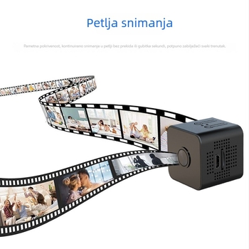 X1 1080P Bežična WiFi Unutarnja Kamera za Noćni Nadzor – Sigurnosna Kamera s TF Karticom