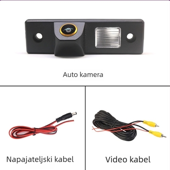 Integrirana HD kamera za stražnji prikaz za Chevrolet Epica/Lefeng/Copac/Cruze – rezolucija 1280x720, AHD signal, kut 170°, napajanje 12V