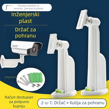 Zidni nosač kamere, plastični, injekcijski oblikovani, univerzalna rotacija, za unutarnju i vanjsku upotrebu