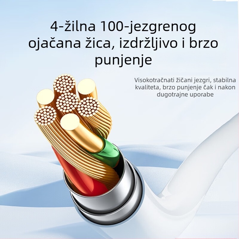 Android USB-C produžni kabel za punjenje 3m/5m/10m za Ezviz 360 Xiaomi nadzornu kameru