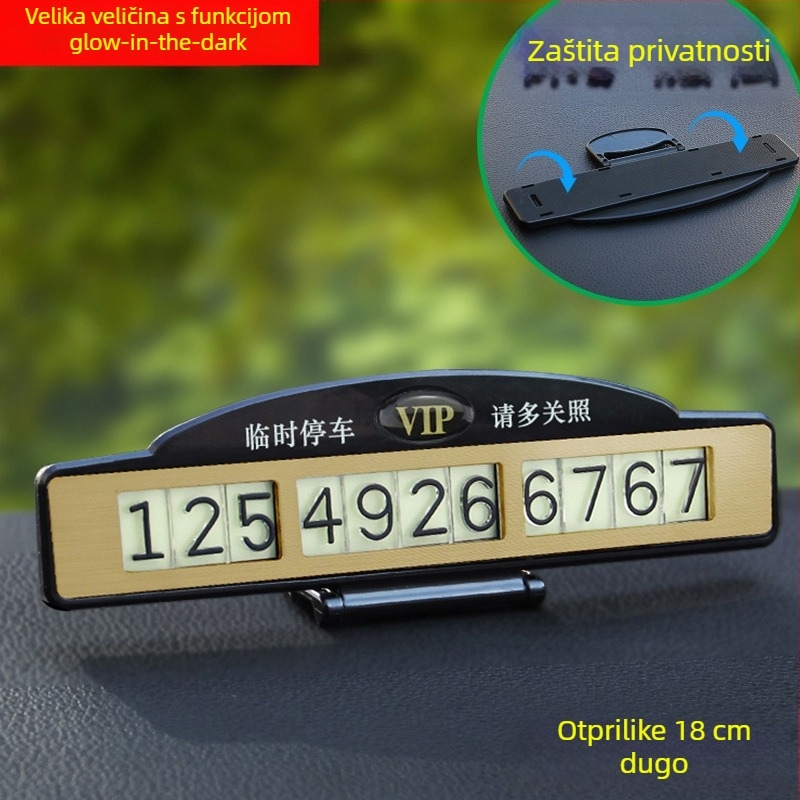 Privremena oznaka za parkiranje - plastika, VIP serija, izuzetno jaka adhezija, prilagodljiva