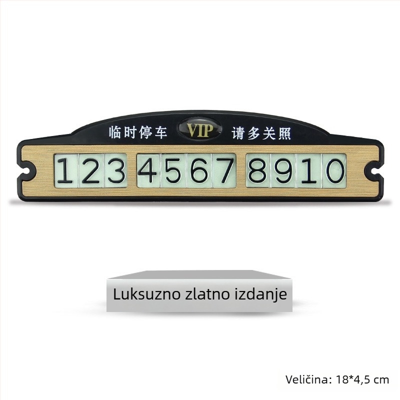 Privremena oznaka za parkiranje - plastika, VIP serija, izuzetno jaka adhezija, prilagodljiva